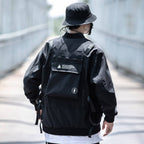 Men's Tactical Pockets Techwear Bomber Jacket - ATLAS 1