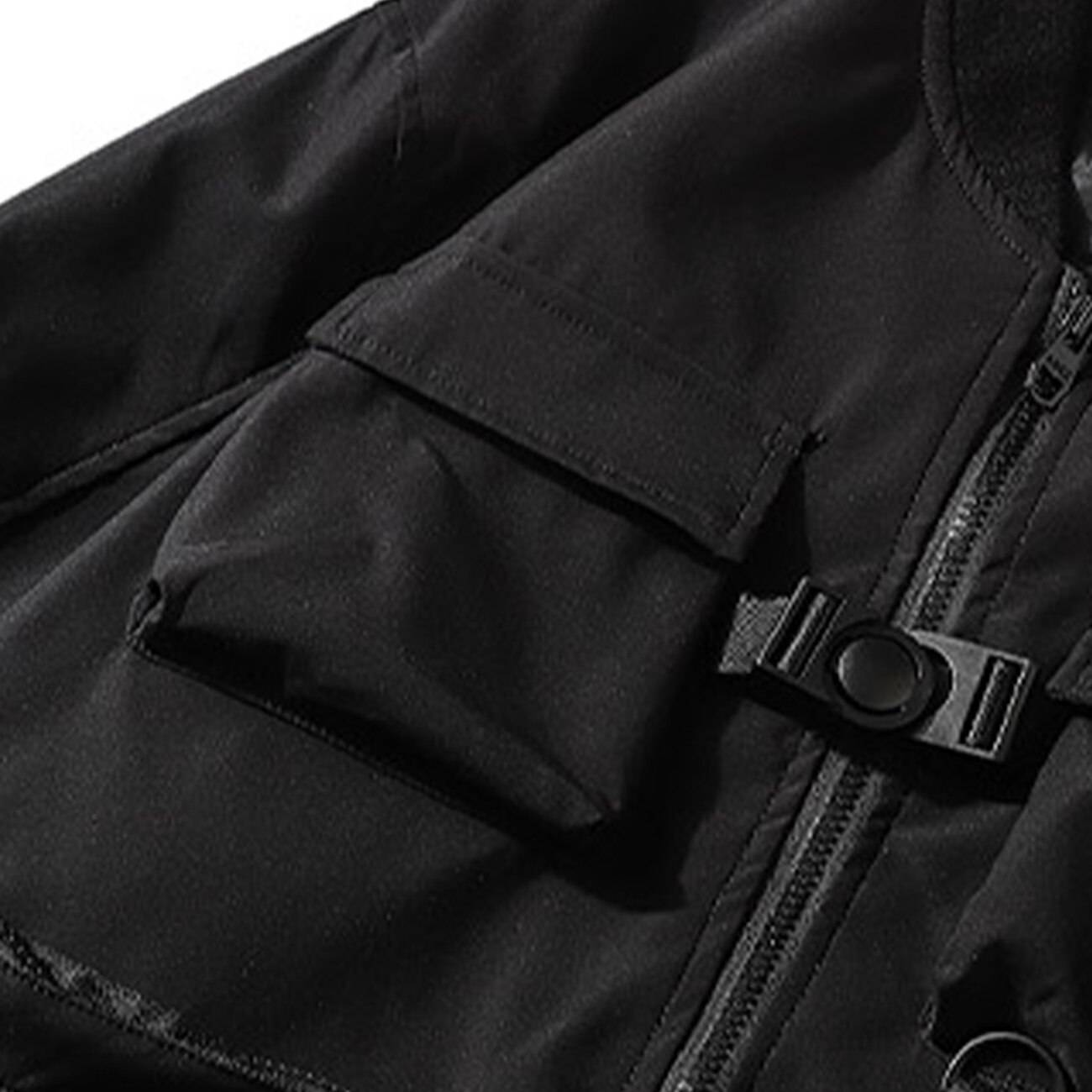 Men's Tactical Pockets Techwear Bomber Jacket - ATLAS 1