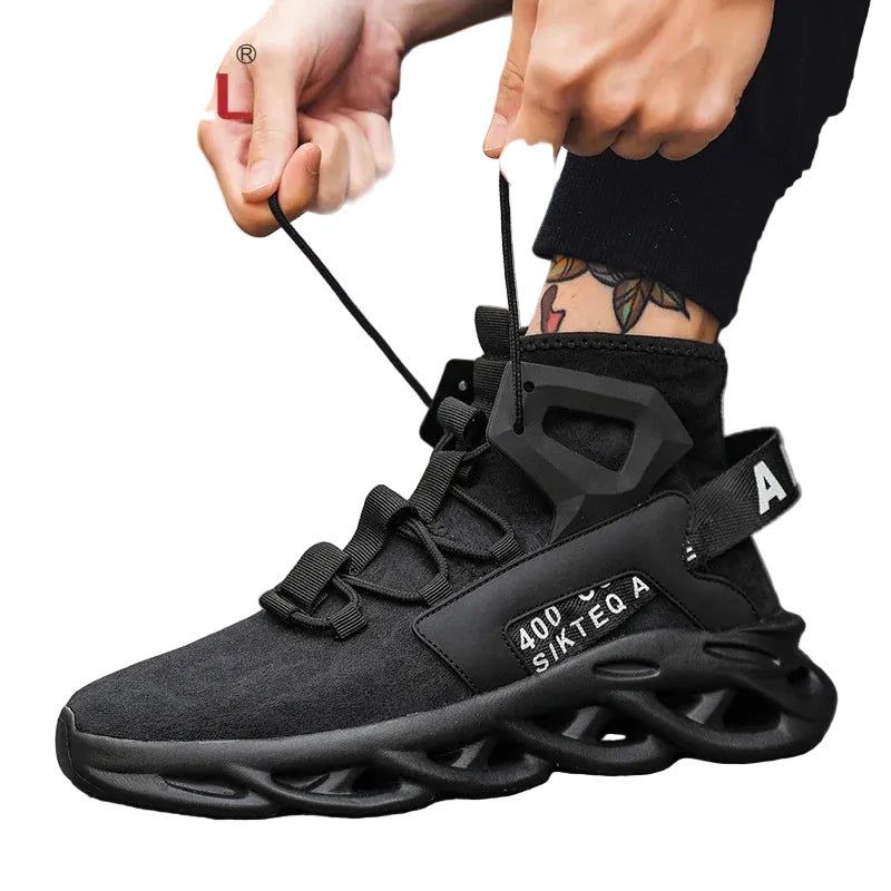 Men's Techwear Breathable High Top Sneakers - ATLAS 1