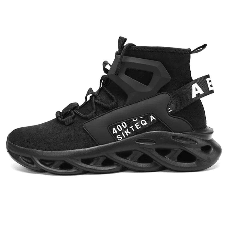 Men's Techwear Breathable High Top Sneakers - ATLAS 1