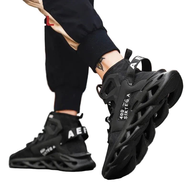 Men's Techwear Breathable High Top Sneakers - ATLAS 1