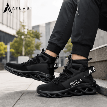 Men's Techwear Breathable High Top Sneakers - ATLAS 1