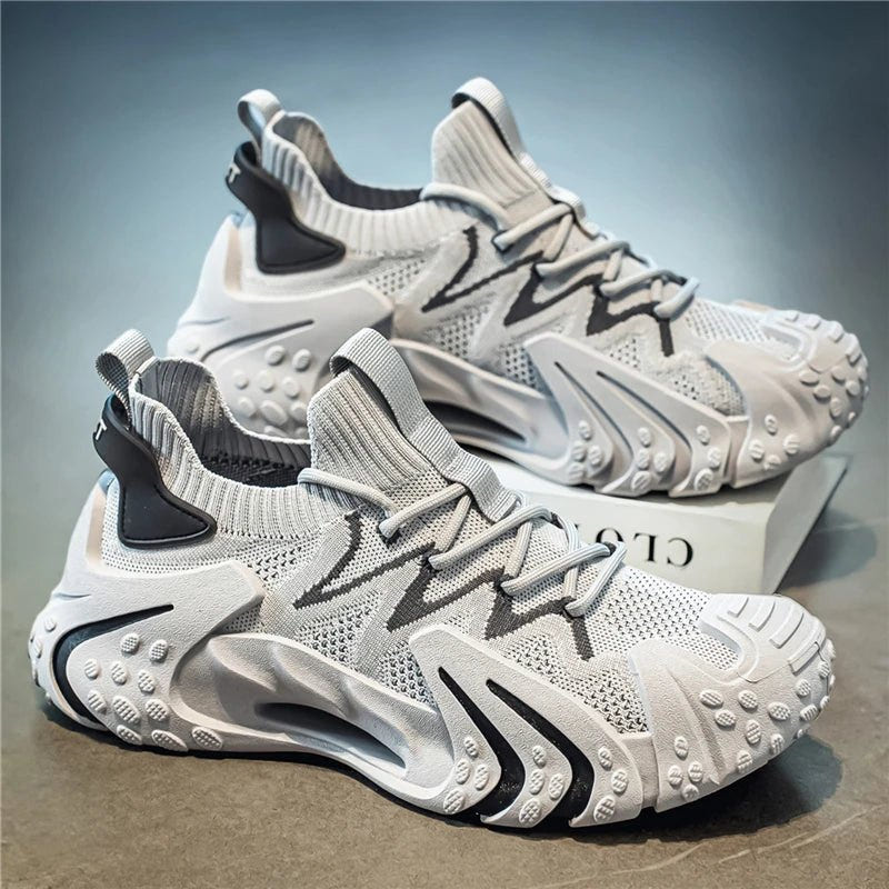 Men's Techwear Breathable Sock Sneakers Hiking Shoes - ATLAS 1