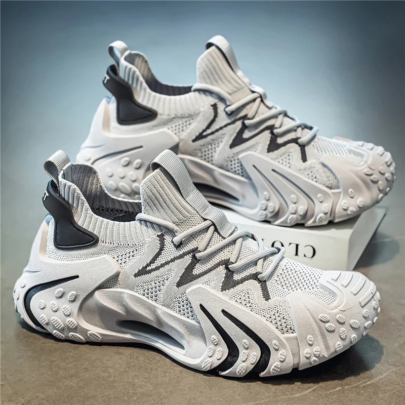 Men's Techwear Breathable Sock Sneakers Hiking Shoes - ATLAS 1