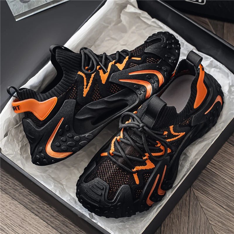 Men's Techwear Breathable Sock Sneakers Hiking Shoes - ATLAS 1