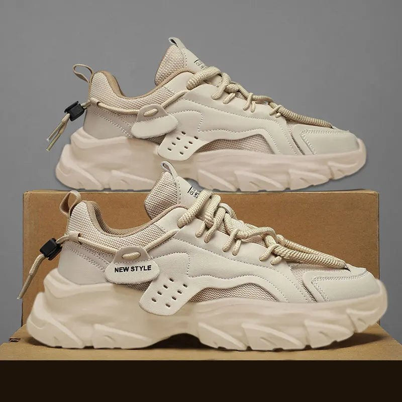 Men's Techwear Breathable Thick Sole Sneakers - ATLAS 1