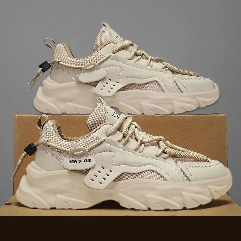 Men's Techwear Breathable Thick Sole Sneakers - ATLAS 1