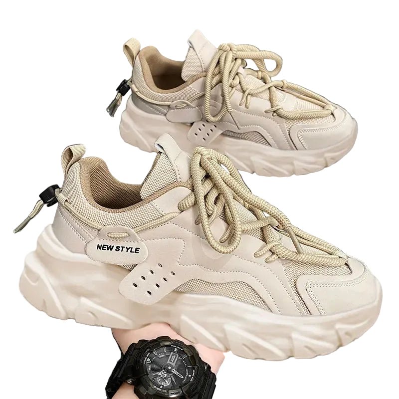Men's Techwear Breathable Thick Sole Sneakers - ATLAS 1