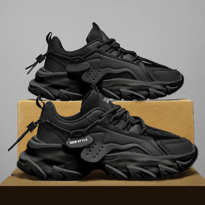 Men's Techwear Breathable Thick Sole Sneakers - ATLAS 1