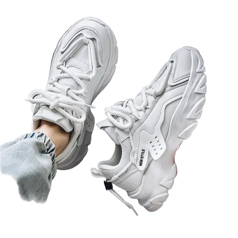Men's Techwear Breathable Thick Sole Sneakers - ATLAS 1