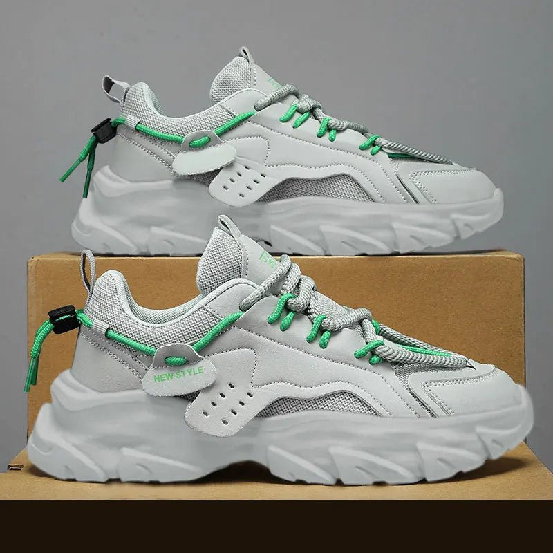 Men's Techwear Breathable Thick Sole Sneakers - ATLAS 1