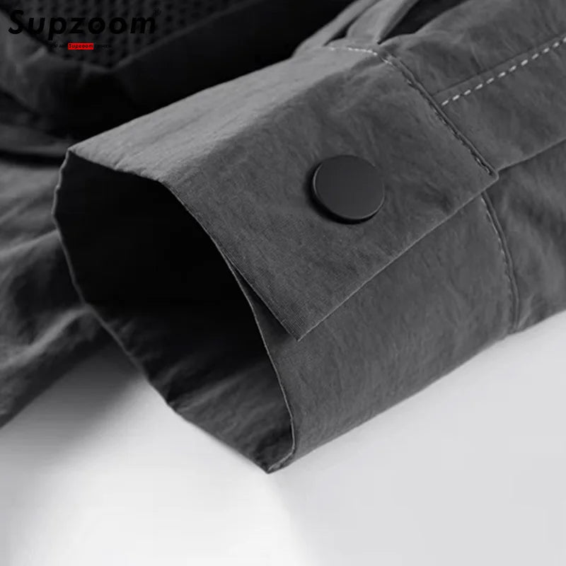 Men's Techwear Functional Safari Cotton Casual Shirt - ATLAS 1