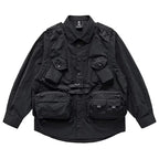 Men's Techwear Functional Safari Cotton Casual Shirt - ATLAS 1