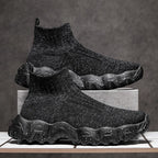 Men's Techwear High Top Slip-On Casual Sneakers - ATLAS 1