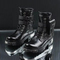 Men's Techwear High Top Winter Motorcycle Boots - ATLAS 1