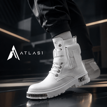 Men's Techwear High Top Winter Motorcycle Boots - ATLAS 1