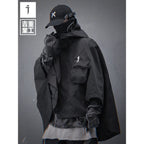 Men's Techwear Hooded Tactical Cloak Jacket - ATLAS 1