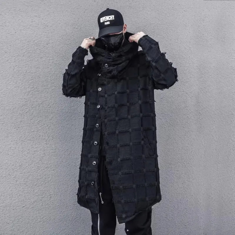 Men's Techwear Hooded Windbreaker Coat - ATLAS 1
