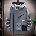 Men’s Techwear Hooded Zipper Jacket - ATLAS 1