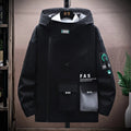 Men’s Techwear Hooded Zipper Jacket - ATLAS 1