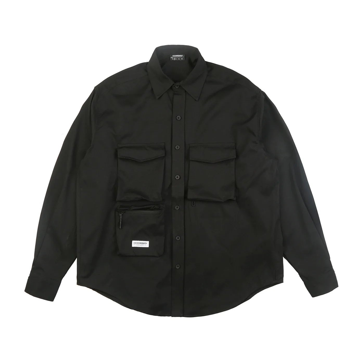Men's Techwear Japanese Multi Pocket Workwear Shirt - ATLAS 1