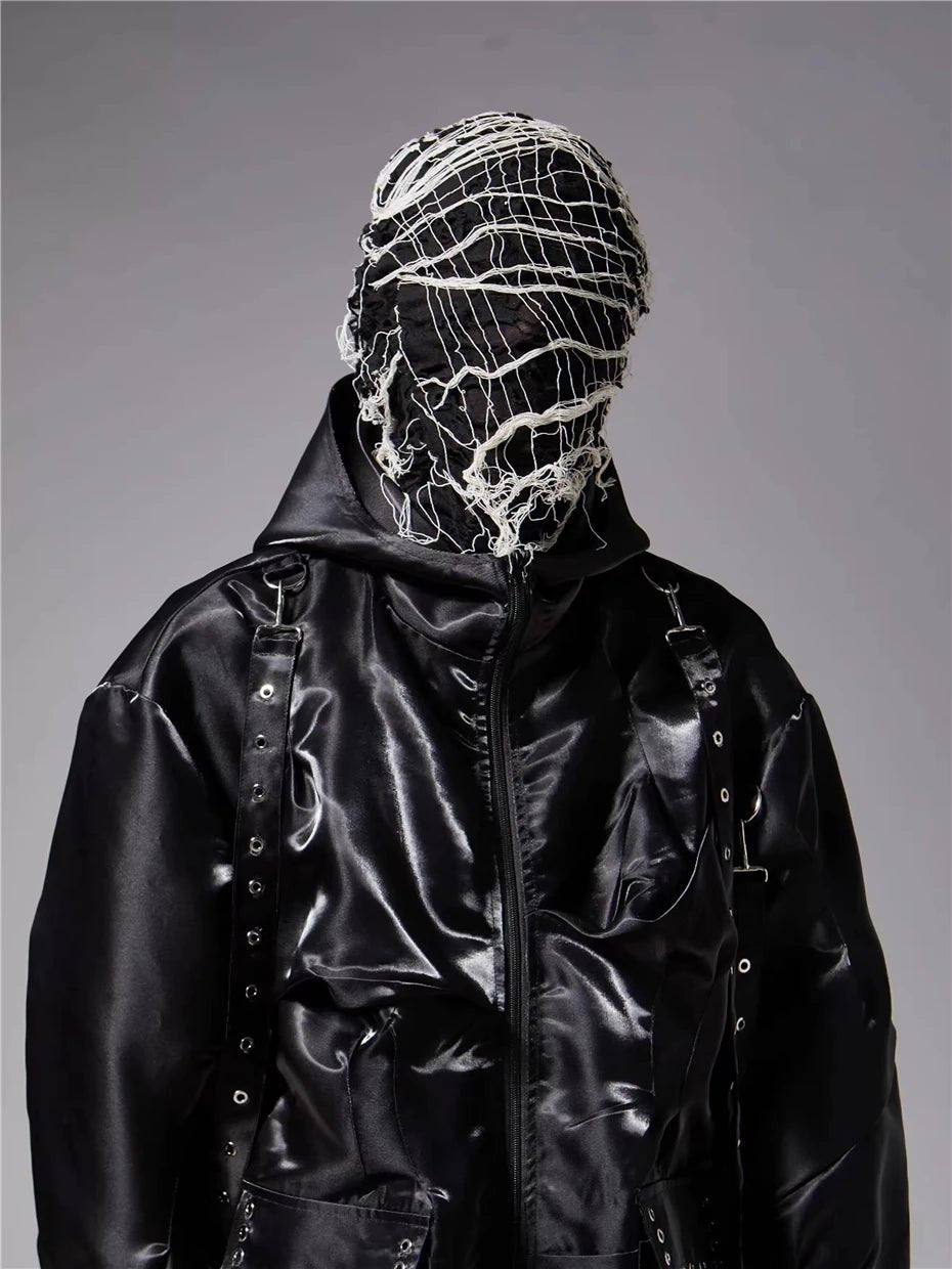 Men's Techwear Knit Cap Punk Mask Streetwear Hat - ATLAS 1