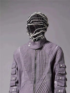 Unisex Techwear Knit Cap Punk Mask Streetwear Hat - ATLAS 1