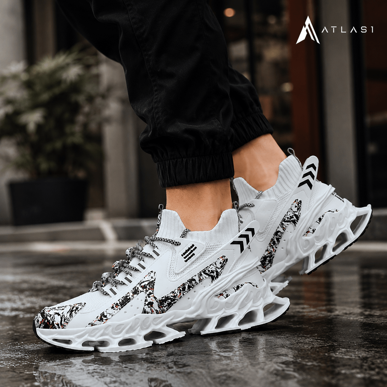 Men's Techwear Luxury Breathable Casual Sneakers - ATLAS 1