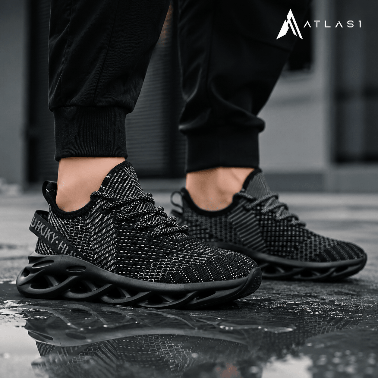 Men's Techwear Luxury Breathable Casual Sneakers - ATLAS 1