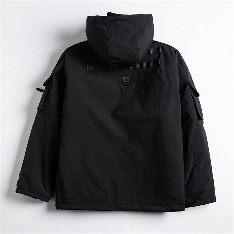 Men's Techwear Multi - pocket Winter Jacket - ATLAS 1