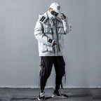 Men's Techwear Multi - pocket Winter Jacket - ATLAS 1
