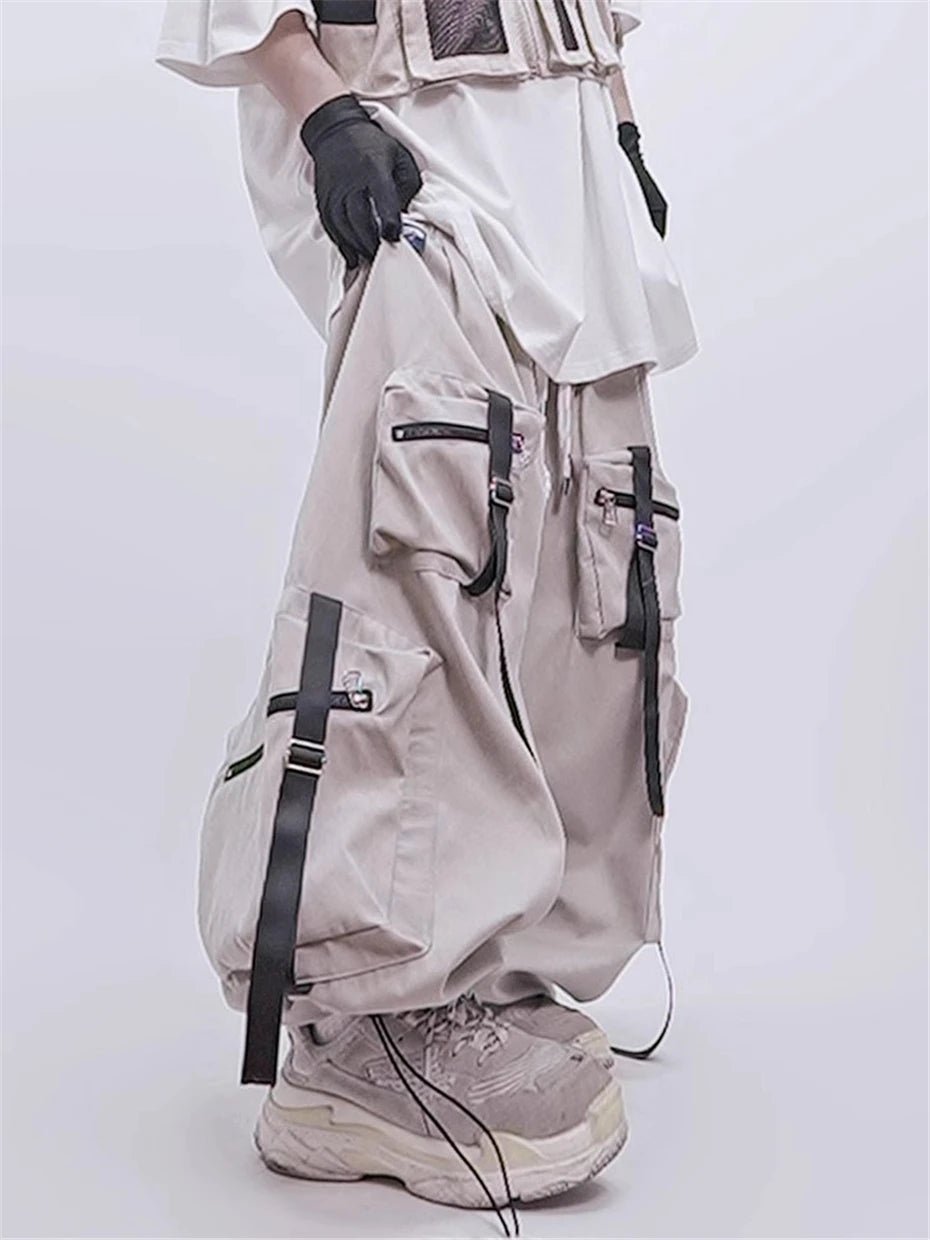 Men's Techwear Multiple Pockets Baggy Cargo Jogger Pants - ATLAS 1