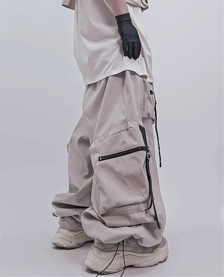 Men's Techwear Multiple Pockets Baggy Cargo Jogger Pants - ATLAS 1