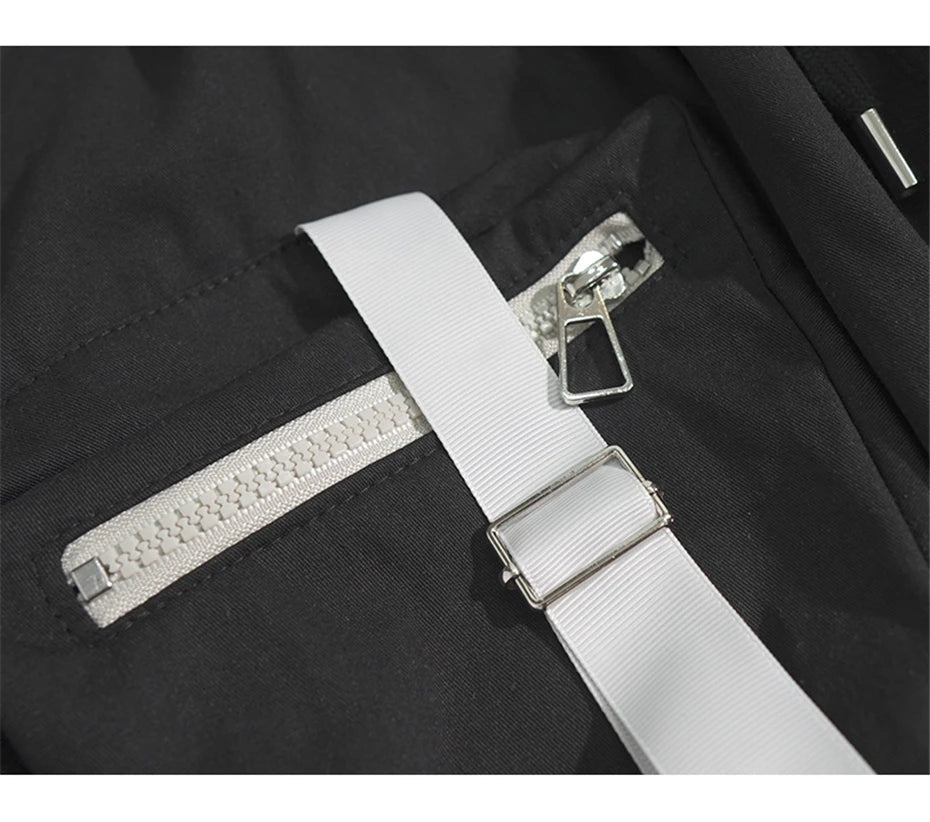 Men's Techwear Multiple Pockets Baggy Cargo Jogger Pants - ATLAS 1
