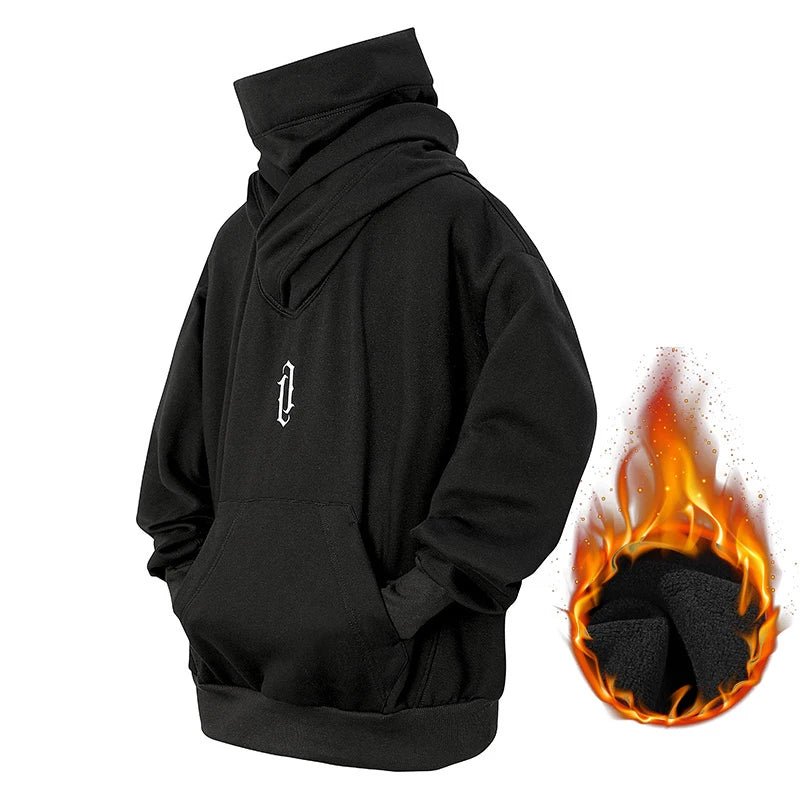 Men's Techwear Ninja Turtleneck Streetwear Hoodie - ATLAS 1 - Techwear Store
