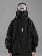 Men's Techwear Ninja Turtleneck Streetwear Hoodie - ATLAS 1 - Techwear Store