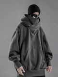 Men's Techwear Ninja Turtleneck Streetwear Hoodie - ATLAS 1 - Techwear Store