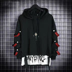 Men’s Techwear Patchwork Street Hoodie - ATLAS 1