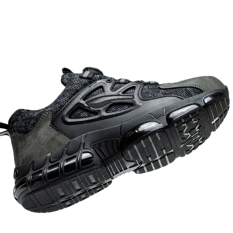 Men's Techwear Rotating Button Steel Toe Safety Shoes - ATLAS 1
