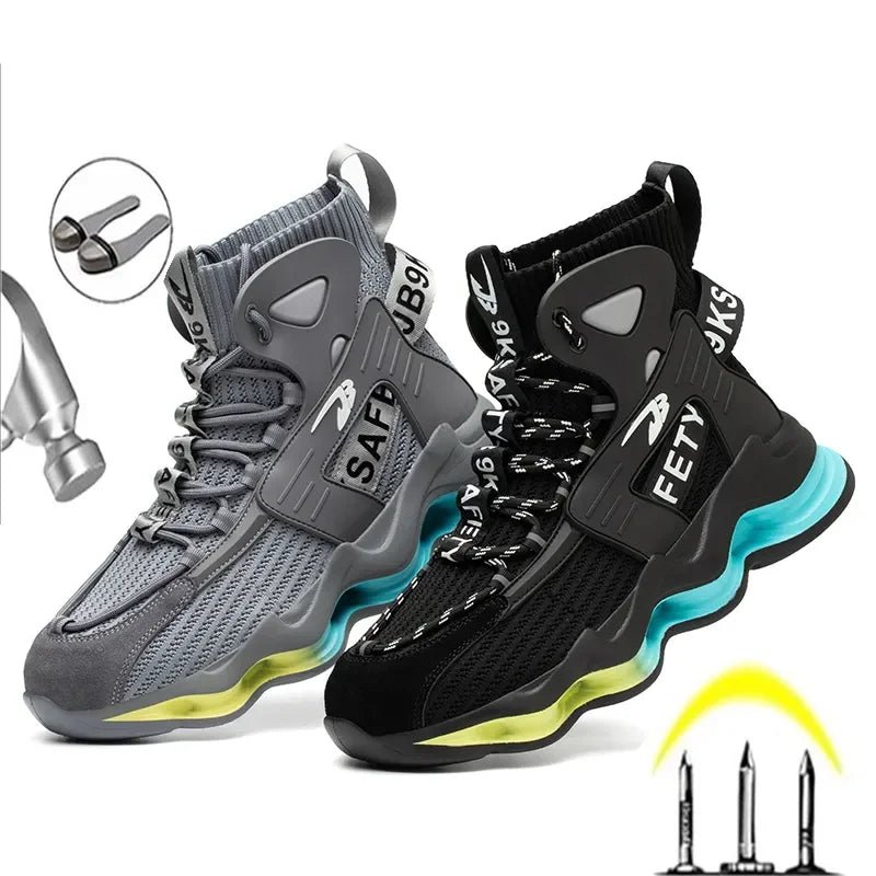 Men's Techwear Steel Toe Safety Work Shoes - ATLAS 1