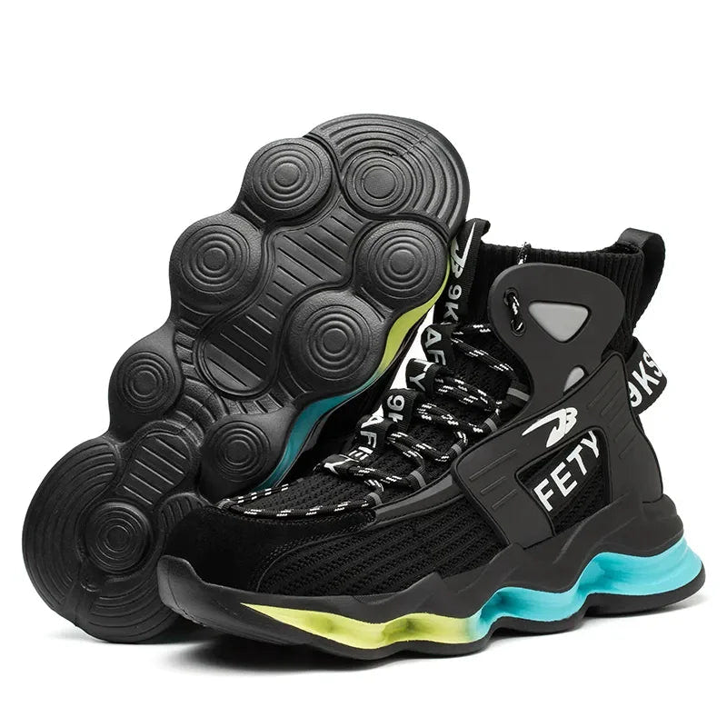 Men's Techwear Steel Toe Safety Work Shoes - ATLAS 1
