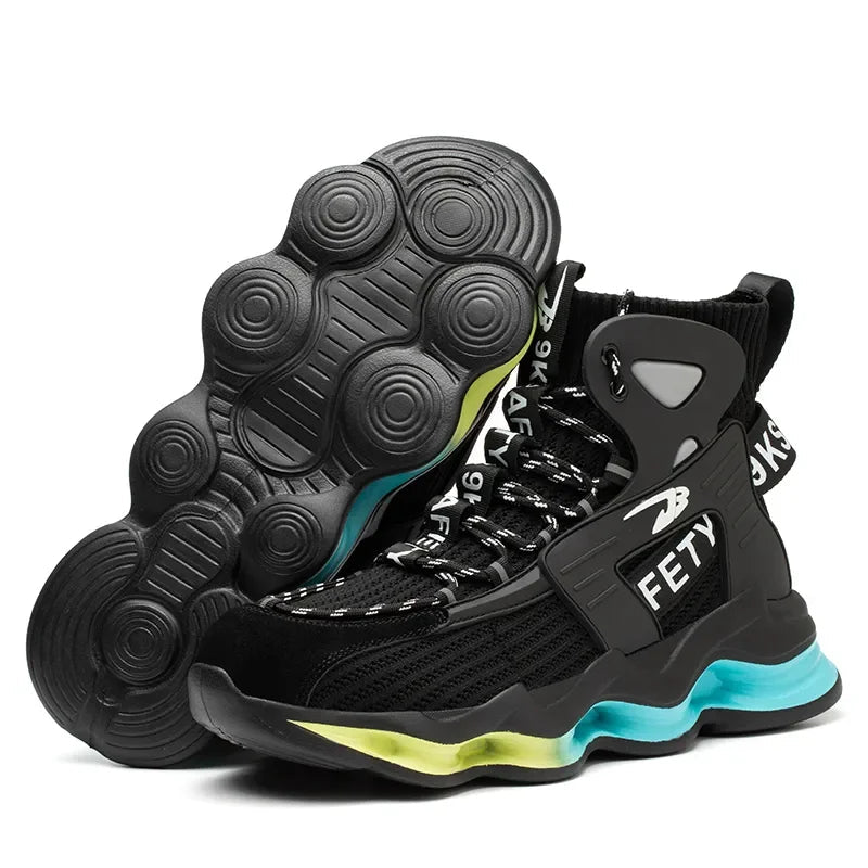 Men's Techwear Steel Toe Safety Work Shoes - ATLAS 1