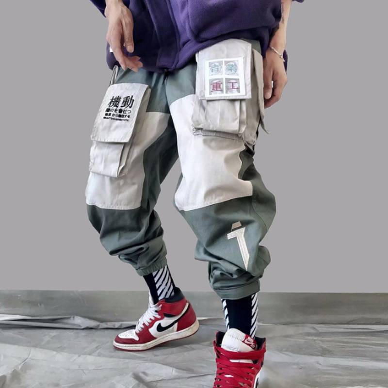 Men's Techwear Streetwear Tactical Cargo Pants - ATLAS 1