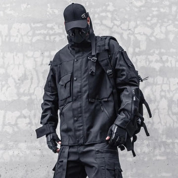 Men's Techwear Tactical Bomber Jacket - ATLAS 1