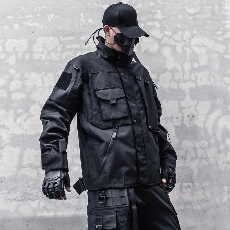 Men's Techwear Tactical Bomber Jacket - ATLAS 1