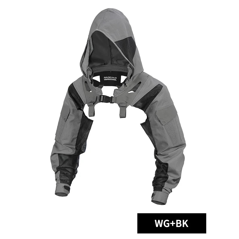 Men's Techwear Tactical Hooded Camouflage Jacket - ATLAS 1