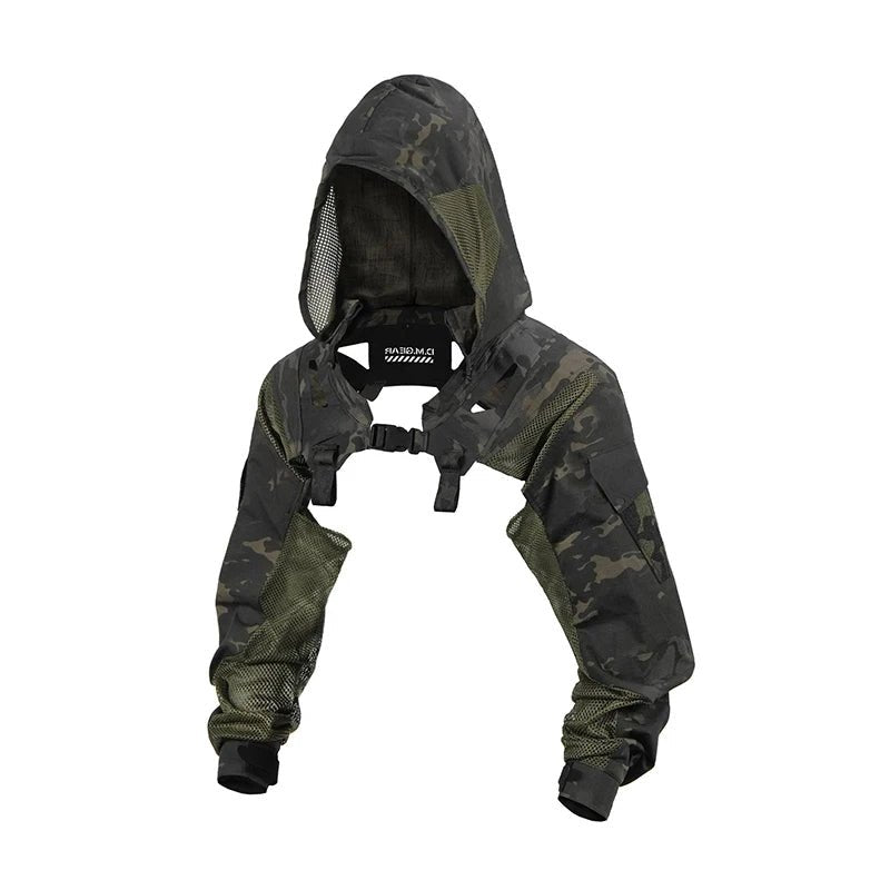 Men's Techwear Tactical Hooded Camouflage Jacket - ATLAS 1
