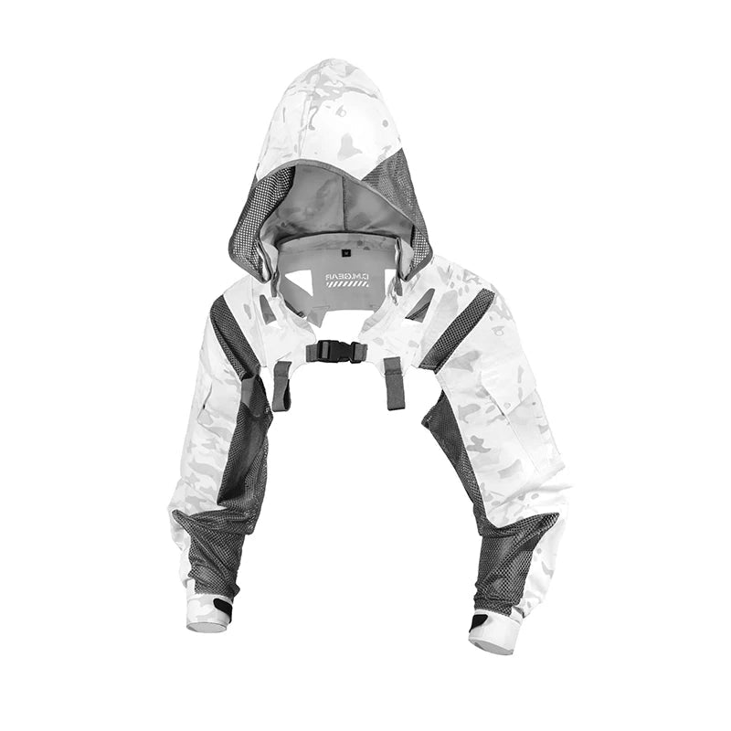 Men's Techwear Tactical Hooded Camouflage Jacket - ATLAS 1