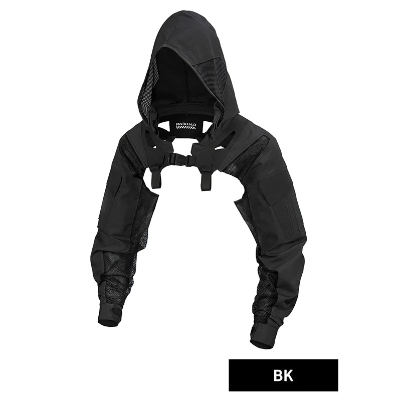 Men's Techwear Tactical Hooded Camouflage Jacket - ATLAS 1