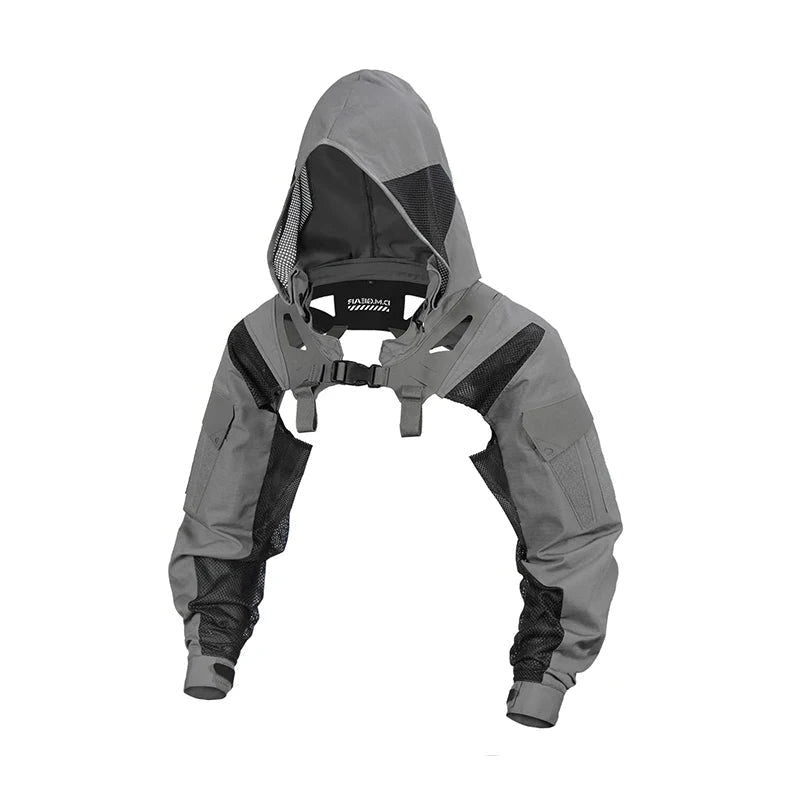 Men's Techwear Tactical Hooded Camouflage Jacket - ATLAS 1